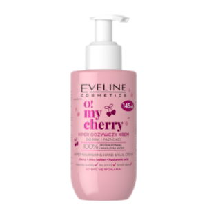 Hiper odżywczy krem do rąk i paznokci Eveline O! My Cherry